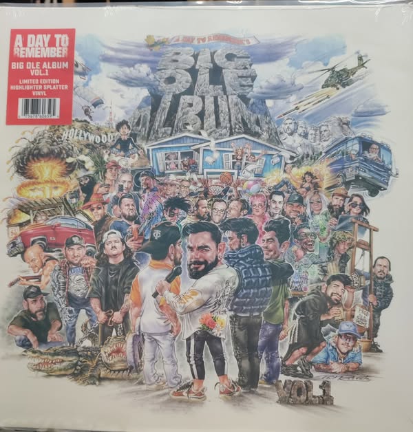 A DAY TO REMBER Big Ole Album LP $41.99 NEW SELAED
