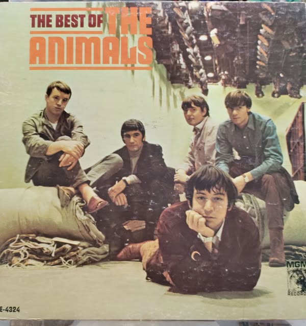 THE ANIMALS Best Of 1966 LP $25.00 USED RECORDS CLASSIC ROCK