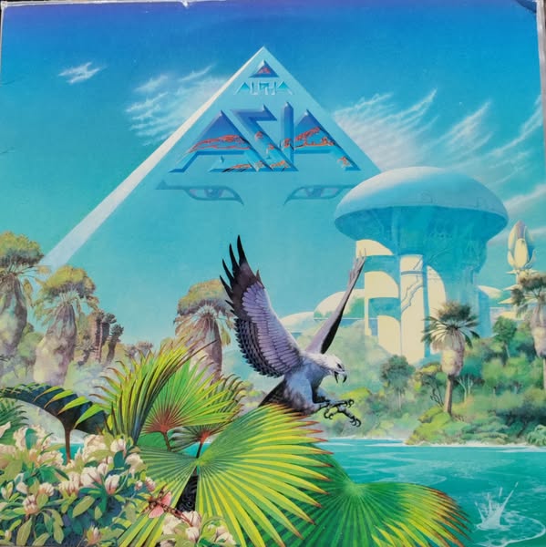 ASIA Alpha 1983 LP $25.00 USED RECORDS CLASSIC ROCK