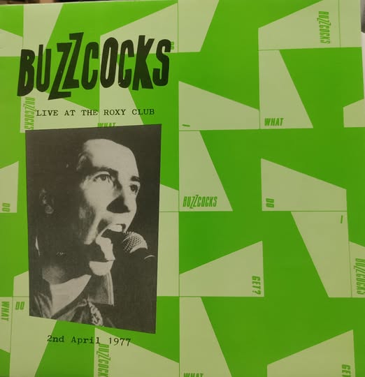 BUZZCOCKS Live At The Roxy Club 1989 LP $45.00 USED RECORDS PUNK INDIE METAL