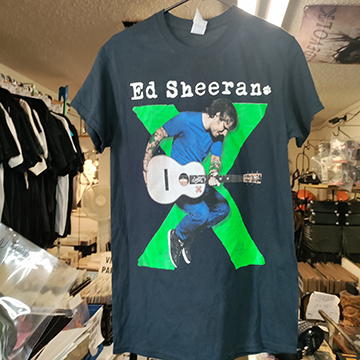 Ed SHeeran 2015 Tour Tshirt Small USED