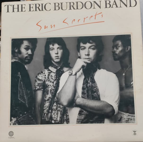 ERIC BURDON Sun SecretsL P $25.00 USED RECORDS CLASSIC ROCK