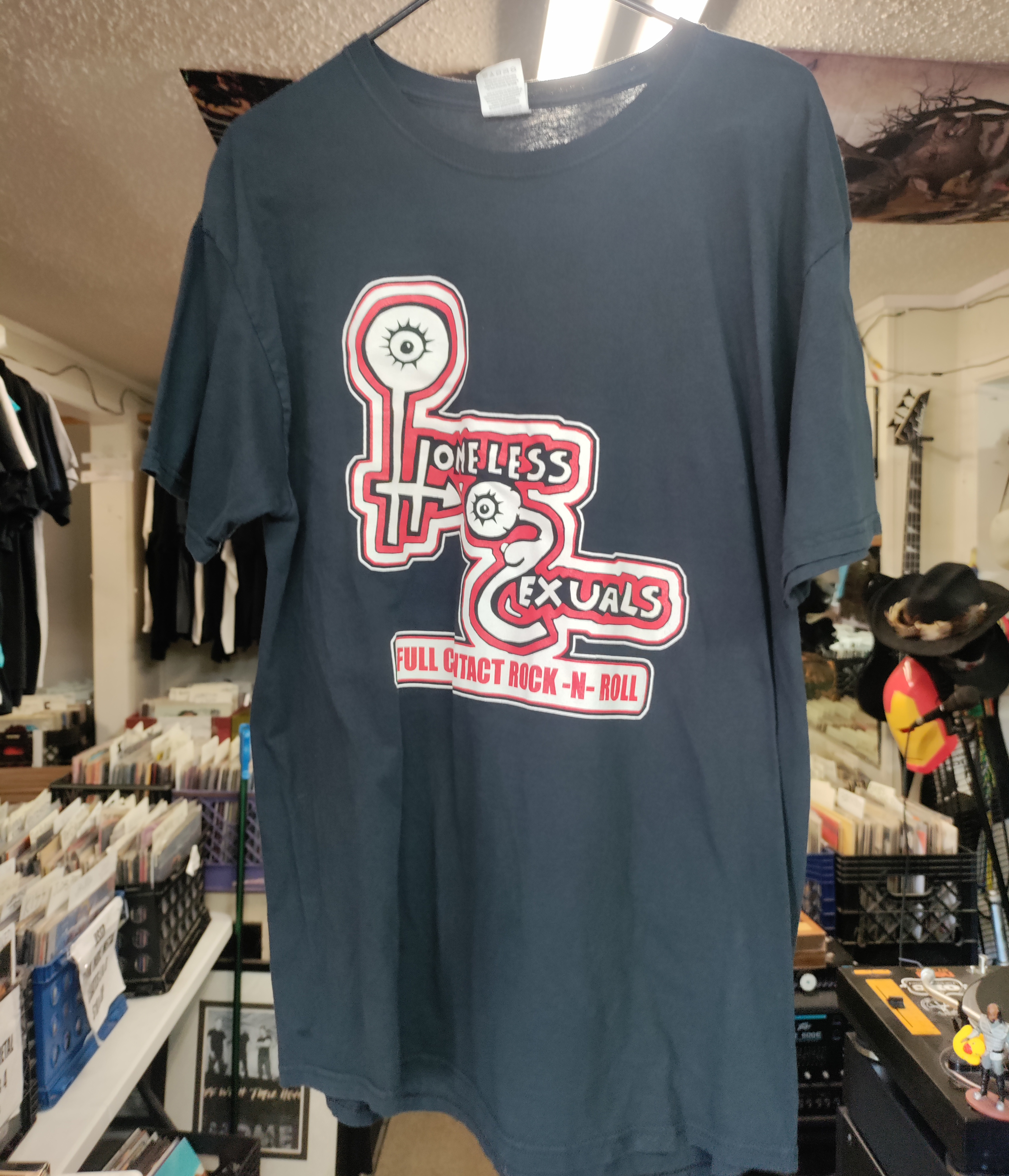 Homeless Sexuals Logo Tshirt Large NEW