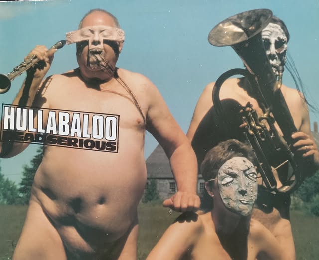 HULLABALOO DEad SeriousLP $35.00 USED RECORDS PUNK INDIE METAL