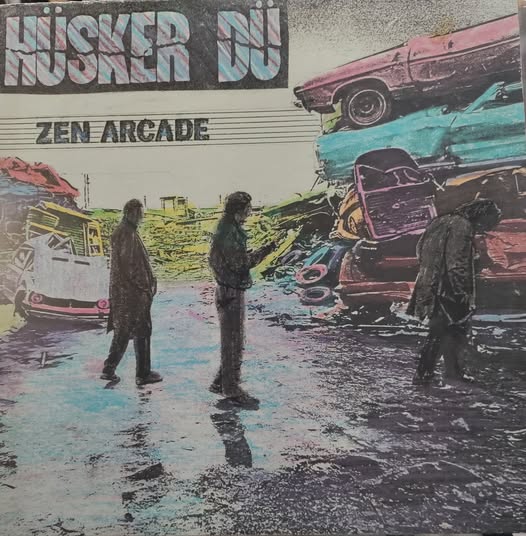 HUSKER DU Zen Arcade LP $45.00 USED RECORDS PUNK INDIE METAL
