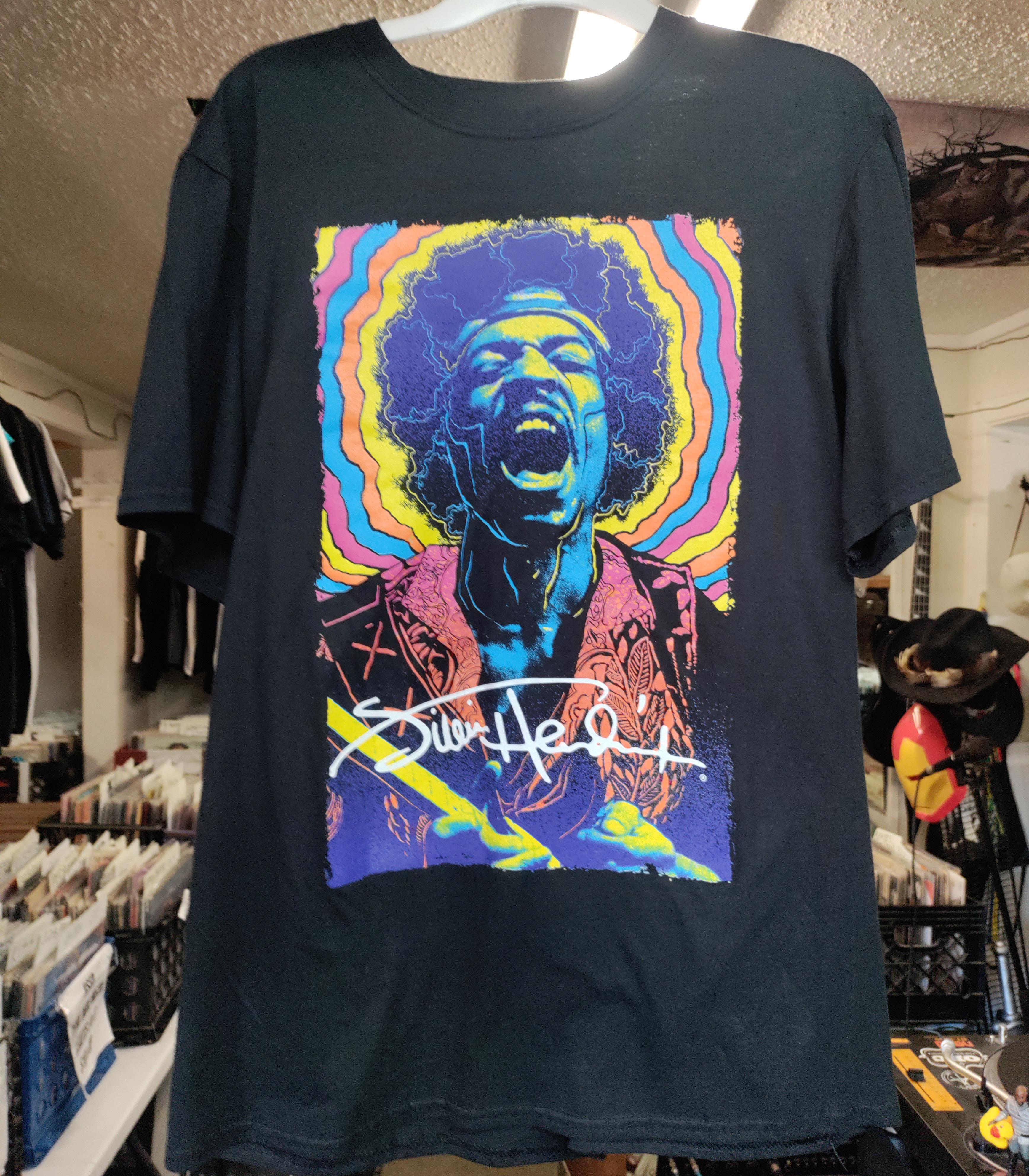 Jimi Hnedrix Burst Tshirt XXLarge NEW