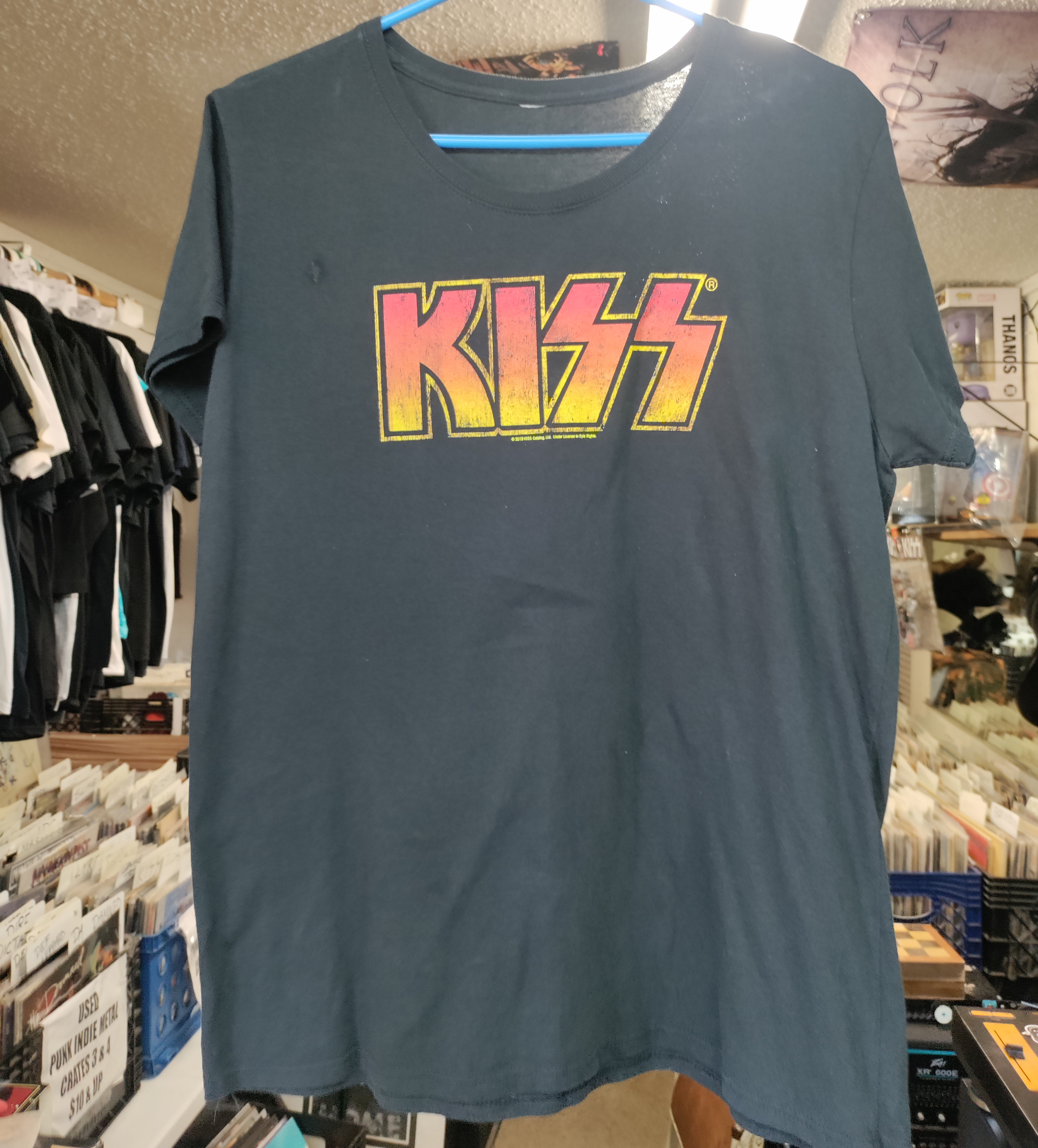 Kiss Logo 2005 Tshirt Medium/Large VINATGE