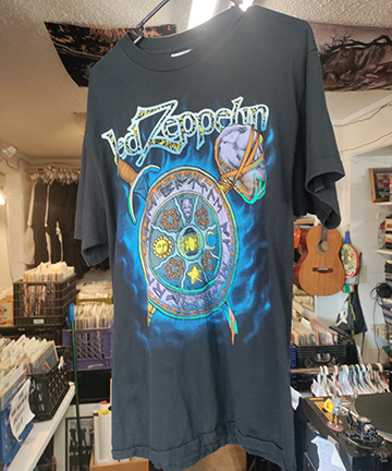 Led Zppelin Circle 1984 Tshirt Medium VINTAGE