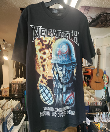 Megadeth Total ABomination 2007 Tshirt Small/Medium VINTAGE