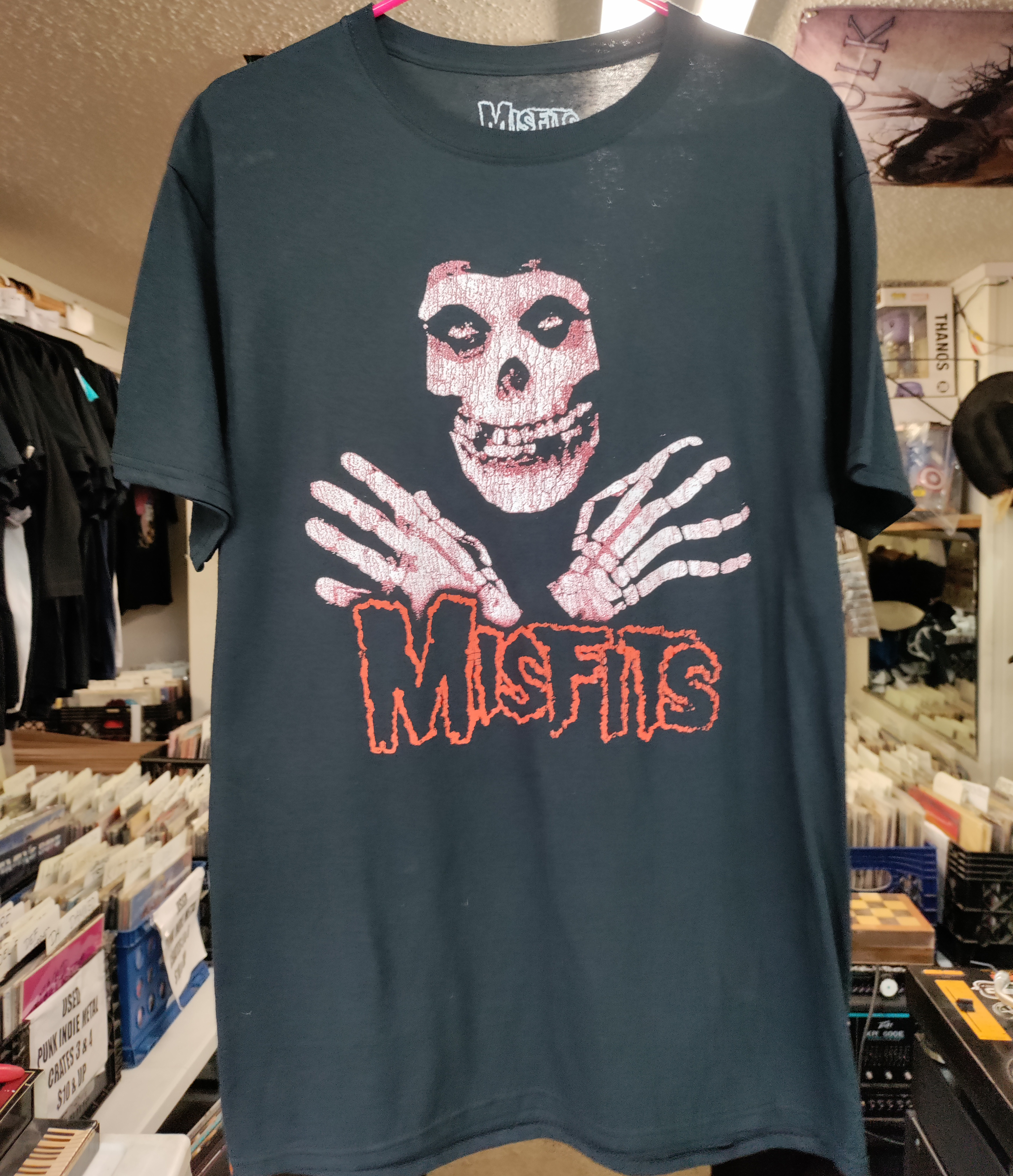 Misfits Crimson Ghost Hands Tshirt Medium NEW