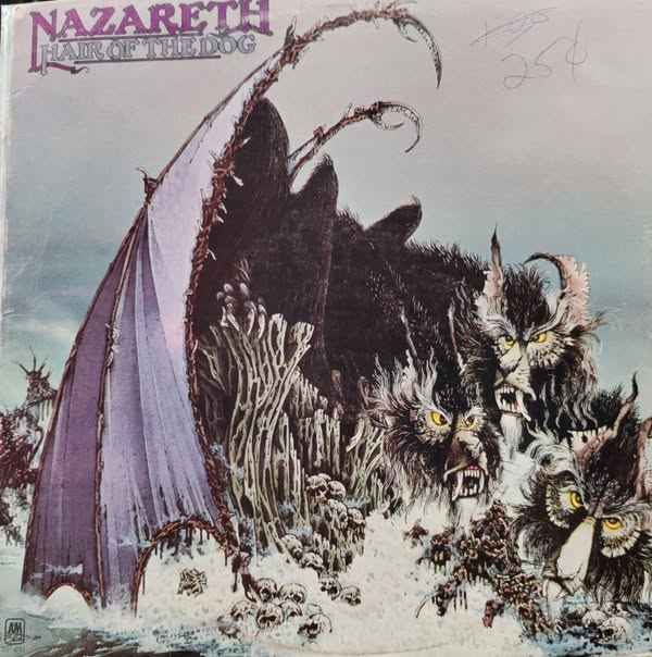 NAZARETH Hair Of The Dog LP $25.00 USED RECORDS CLASSIC ROCK