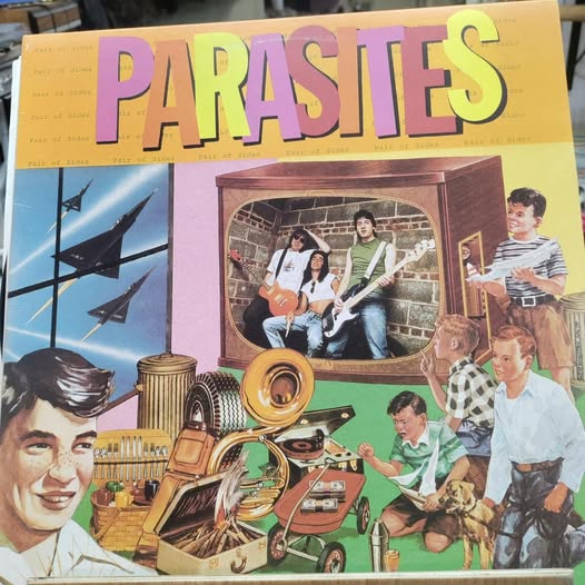 PARASITES Pair Of Sides LP $65.00 .USED COLLECTORS VINYL