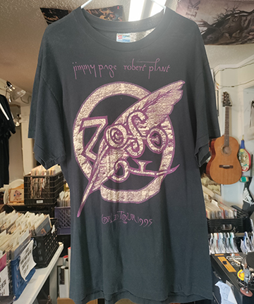 Robert Plant JImmy Page World Tour 1995 Tshirt MEDIUM/LARGE VINTAGE