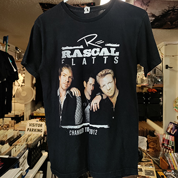 Rascal Flatts CHanged Tour 2012 Tshirt Small USED
