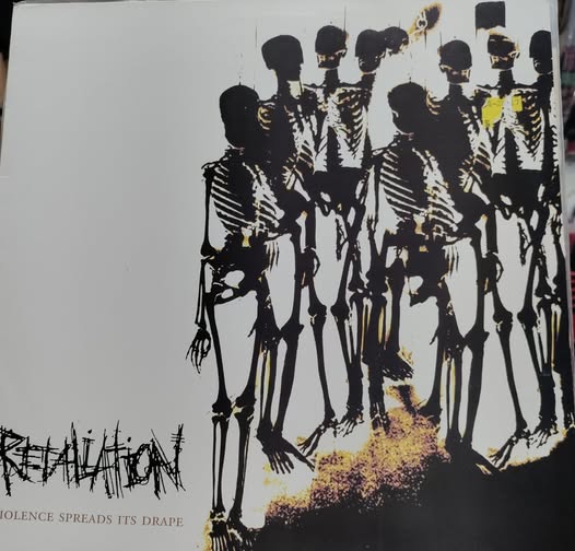 RETALIATION Violence SPreads Its Drape LP $25.00 USED RECORDS PUNK INDIE METAL