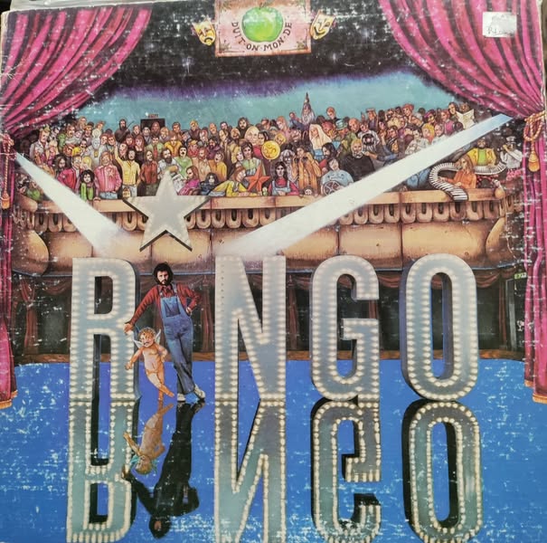 RINGO STARR s/t L P $25.00 USED RECORDS CLASSIC ROCK