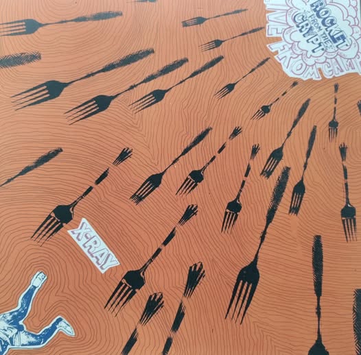 ROCKET FROM THE CRYPT Live From Planet Xray ORANGE VINYL 2X LP $45.00 USED RECORDS PUNK INDIE METAL
