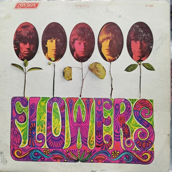ROLLING STONES Flowers LP $30.00 USED RECORDS CLASSIC ROCK