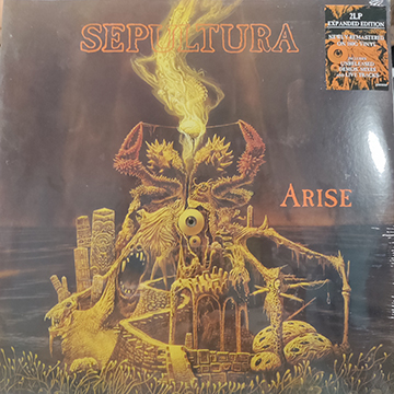 Sepultura ARise 2XLP $54.99 NEW SEALED