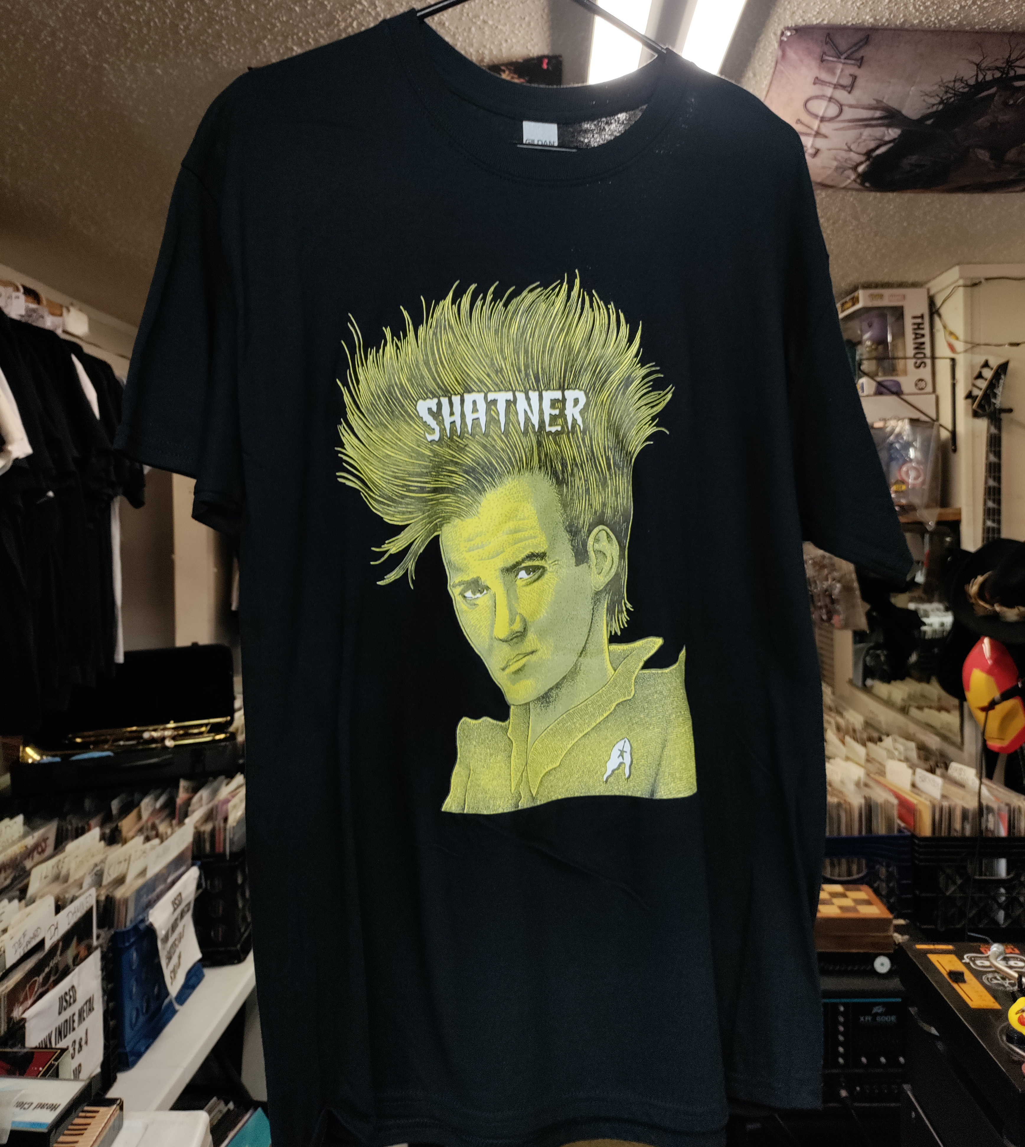 Shatner Cramps Parody Tshirt Large NEW