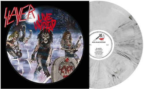 SLayer LIve Undead Grey Vinyl LP $34.99 NEW SEALED