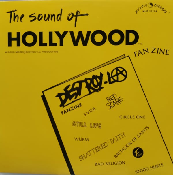 THE SOUND OF HOLLYWOOD 1983 COMPILATION LP $60.00 USED COLLECTORS VINYL