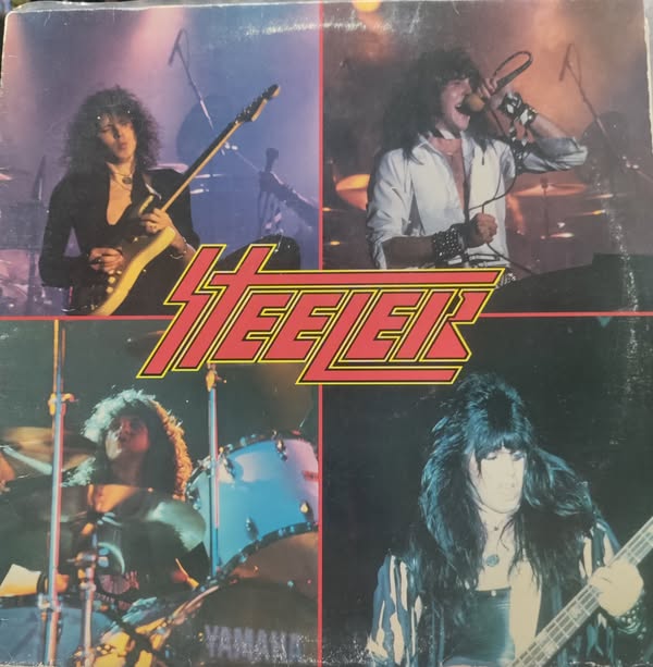 STEELER s/t LP $40.00 USED RECORDS PUNK INDIE METAL