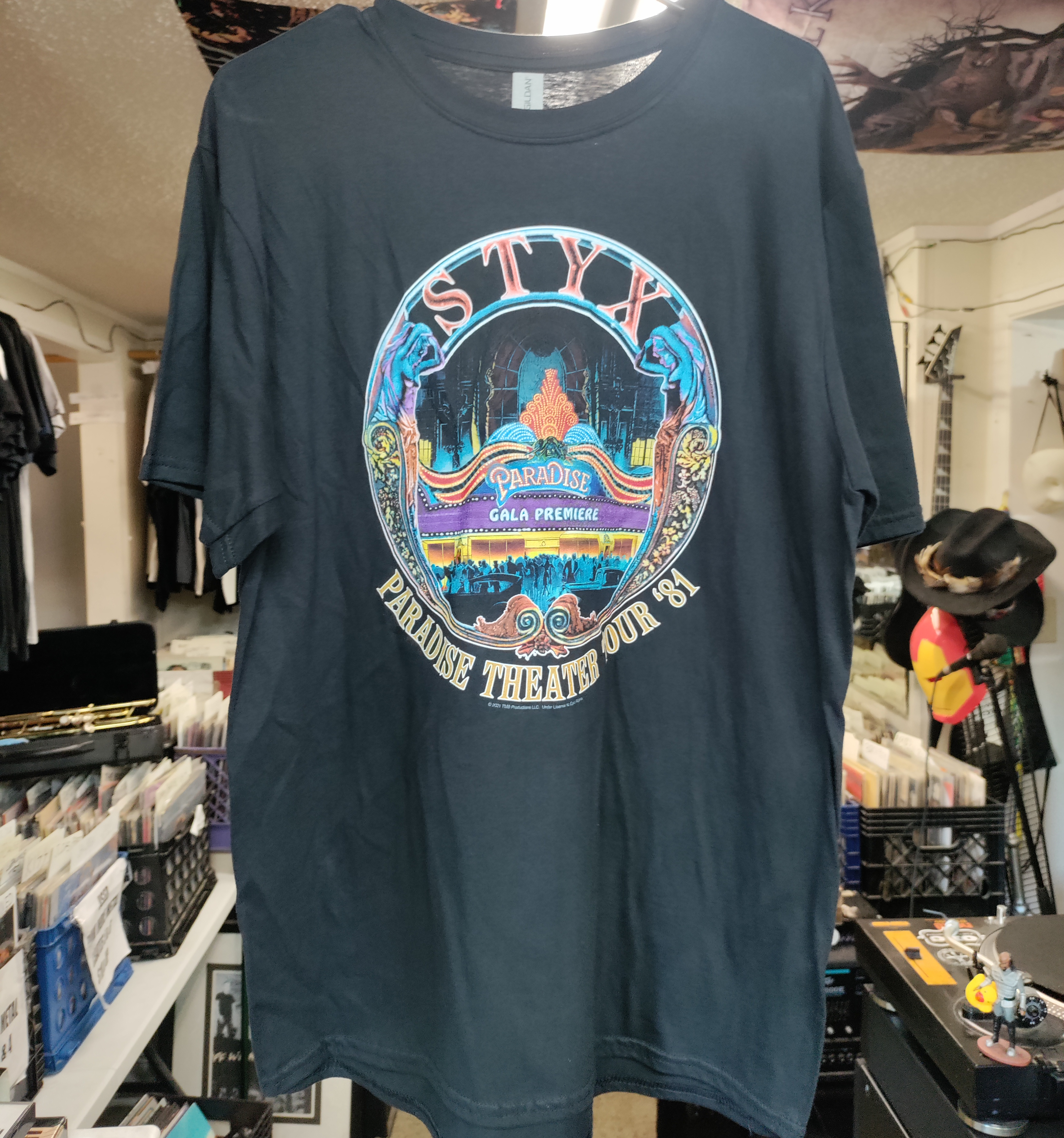 STyx Paradise Thetaer Tour 81 Tshirt Large NEW