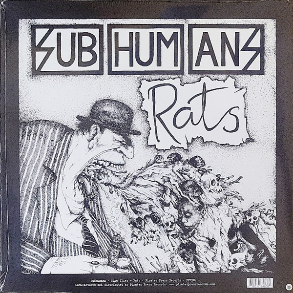Sub Humans Time Flies Rats LP $39.99 NEW SEALED