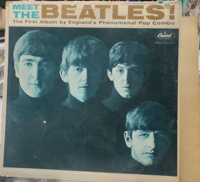 THE BEATLES Meet The Beatles 1965 MONO LP $45.00 USED RECORDS PUNK INDIE METAL