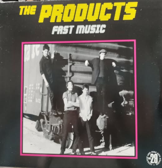 THE PRODUCTS Fast Music ITALIAN PRESS LP $25.00 USED RECORDS PUNK INDIE METAL
