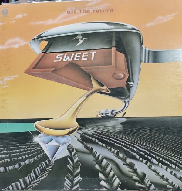 SWEET Off The Record 1977 LP $30.00 USED RECORDS CLASSIC ROCK