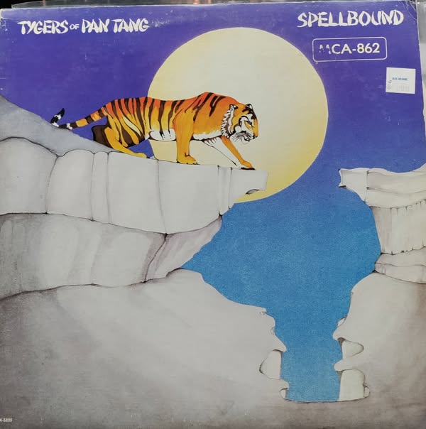 TYGERS OF PAN TANG Spellbound LP $40.00 USED RECORDS PUNK INDIE METAL