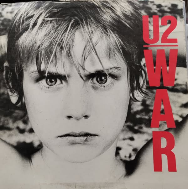 U2 War 1983 LP $35.00 USED RECORDS PUNK INDIE METAL
