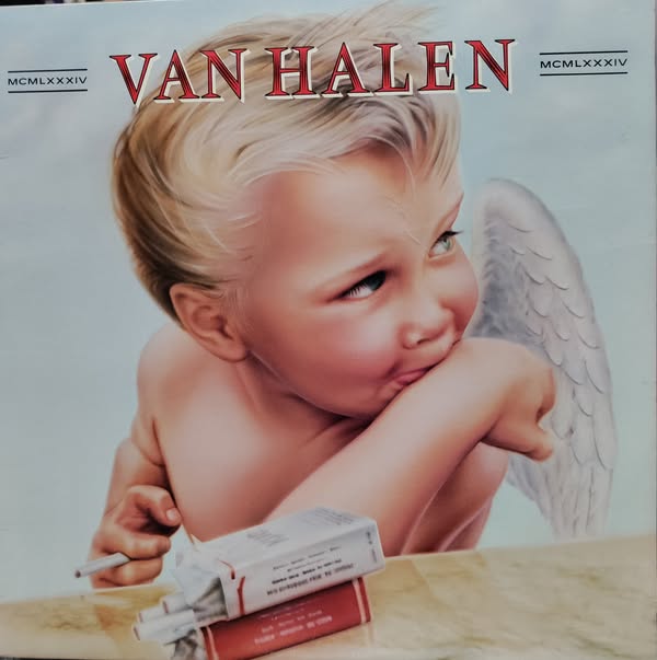VAN HALEN 1984 VG LP $30.00 USED RECORDS CLASSIC ROCK